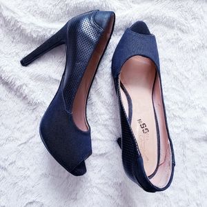 G-STAR Peep Toe Stiletto High Heels